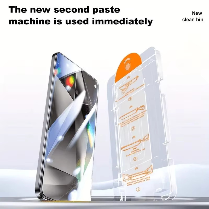 3-teiliges High-Definition Displayschutz-Set aus gehärtetem Glas für Xiaomi POCO M6 Pro Plus, X3 GT, F7 Ultra Pro, F6 und F5 in Transparent - Bild 2