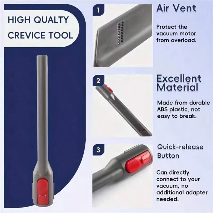 Dyson Multifunktions-Saugkopf in Grau für V7 V8 V10 V11 V15 Staubsauger Zubehörset - Bild 4