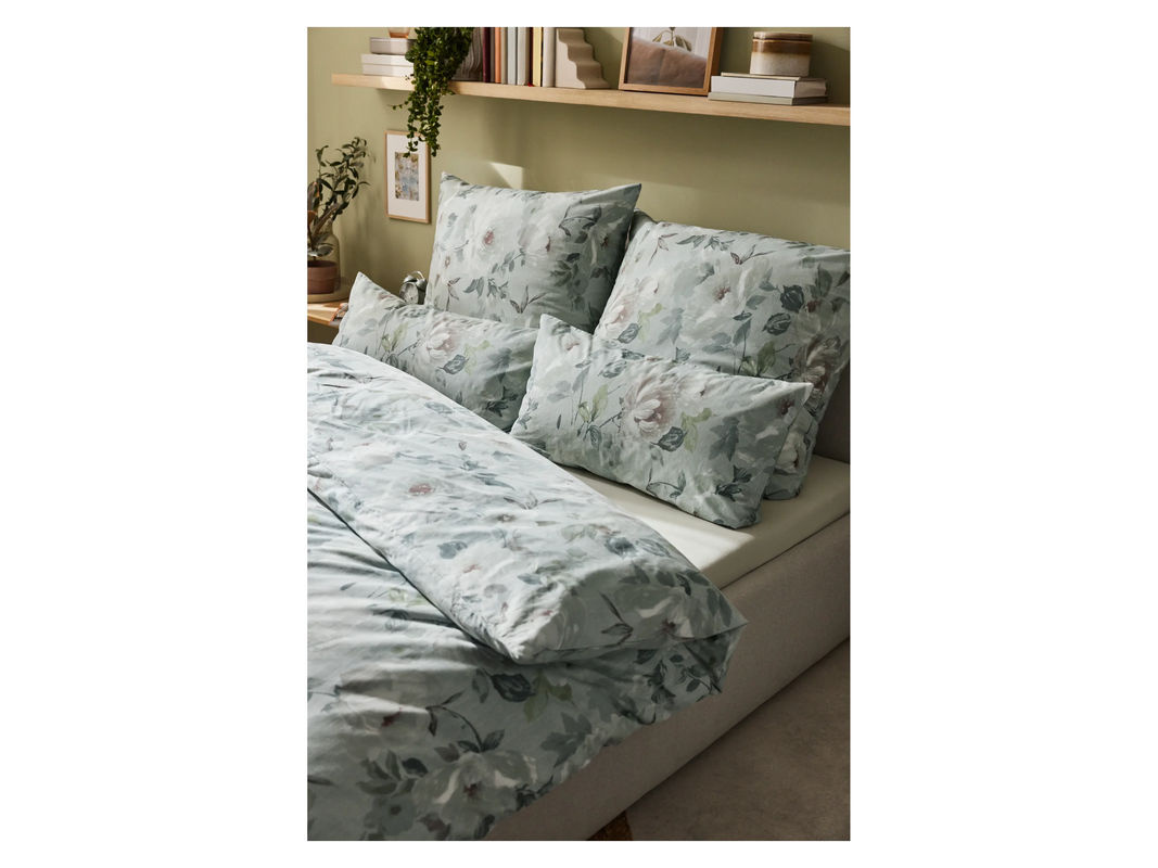 LIVARNO HOME Edel-Renforcé-Bettwäsche aus Baumwolle, King/Extra-Large, B/H: 200 x 220 cm - Bild 3