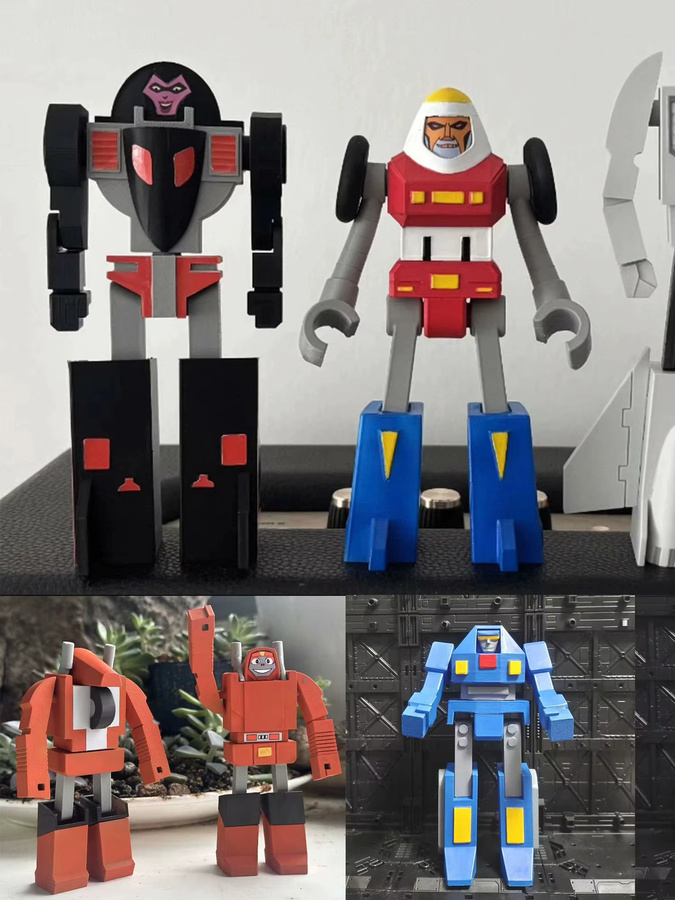 Transformers Challenge of the GoBots Leader-1 Scooter Actionfigur - Bild 2