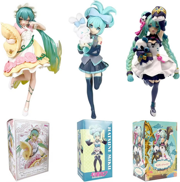 Bandai Hatsune Miku PVC Modell, Mädchen, Kunststoff, Bunt / Mehrfarbig - Bild 1