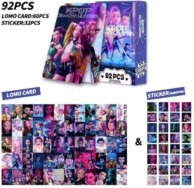 KPOP Dämonenjäger Mädchengruppe Holografische Sammelkarten, 30-teiliges Set - Bild 1