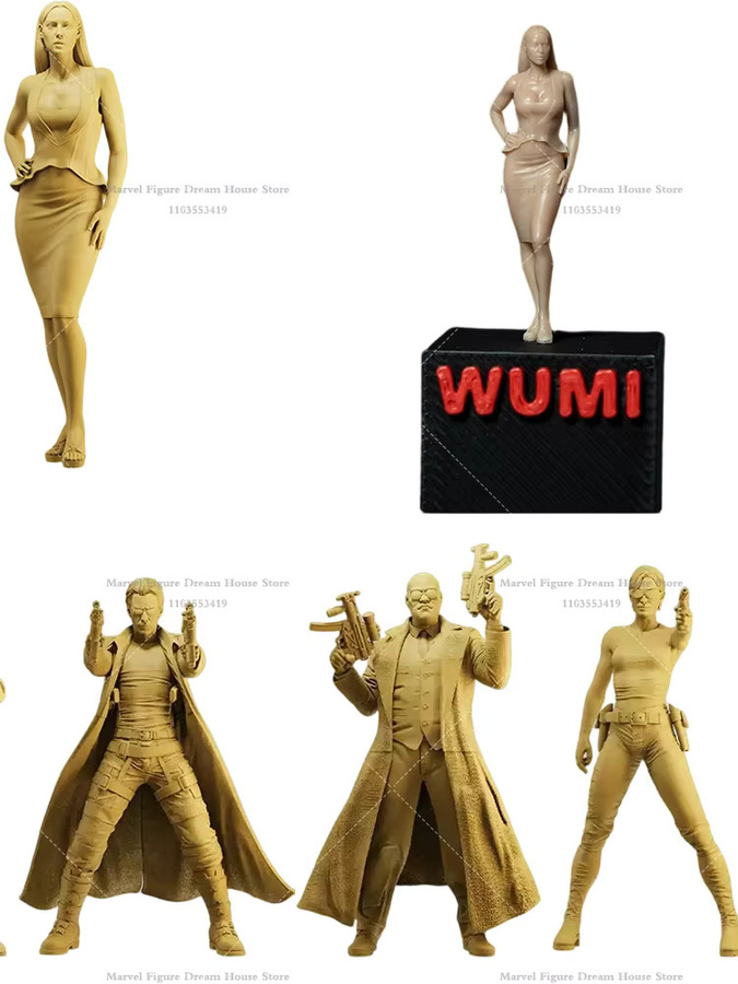 Hot Toys Miniatur-Szenenfigur, unbemalte weiße Figur, Einzelfigur, Weltraum - Bild 3