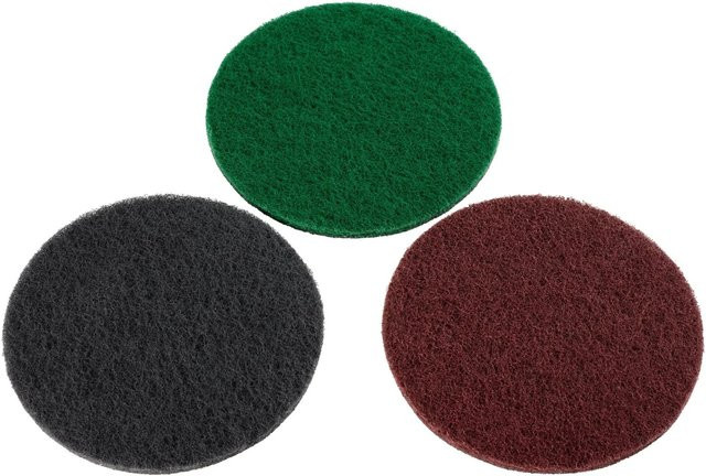 LUX-TOOLS Schleifvlies Set für Exzenterschleifer 150 mm in Multicolor - Bild 1