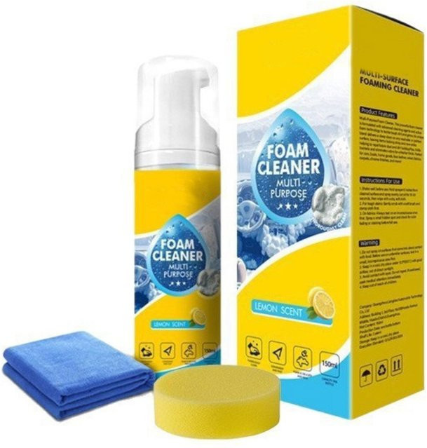 Viceer Schaumreiniger Weiß für Autoinnenräume, Dachhimmel, Ledersitze, Schuhe und Sofas, 150 ml - Bild 1