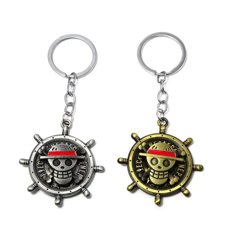 Bandai One Piece Anime-Schlüsselanhänger, Luffy, Acryl und Metall, Unisex - Bild 2