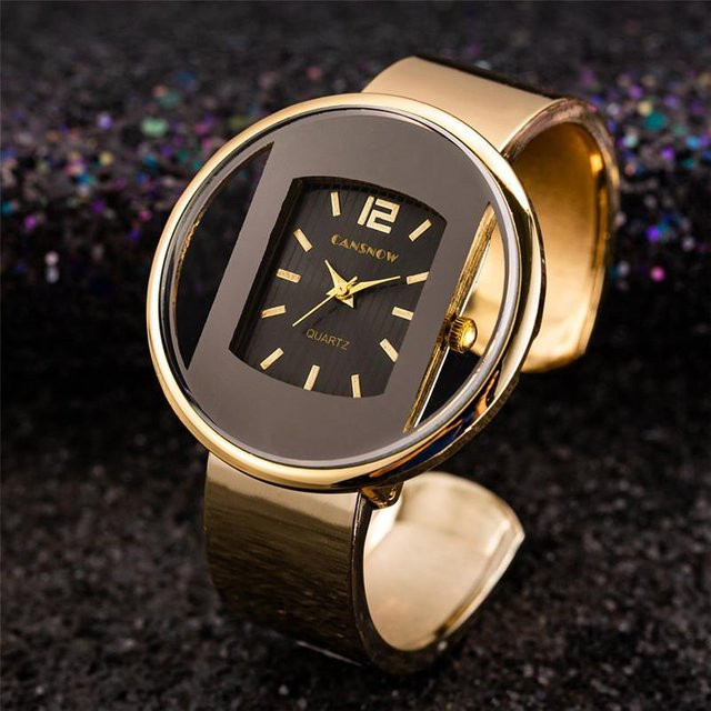 Dai Lanfu Armbanduhr Quarz, Edelstahl, Grau, Damen - Bild 1