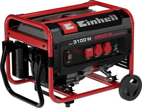 Einhell TC-PG 3100 4-Takt Benzinstromerzeuger in Rot mit 4,1 kW - Bild 1