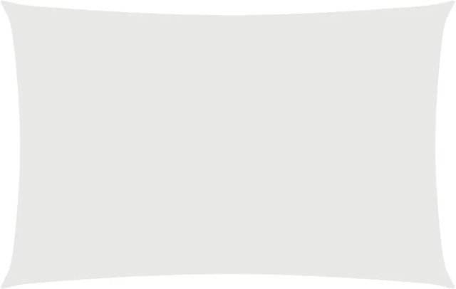Furnicato Sonnensegel aus Oxford-Gewebe rechteckig in Weiß, B x L: 4 x 7 m - Bild 1
