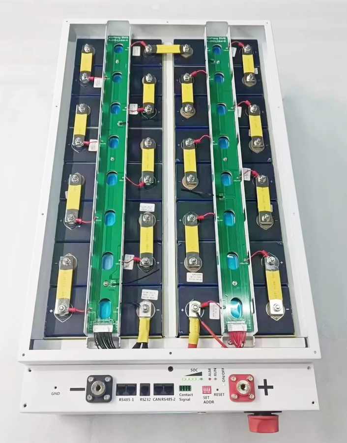 XinRongBMS LiFePO4 Power Box DIY Kit 16S 51,2V für Solar Home Energiespeicher in Weiß - Bild 3