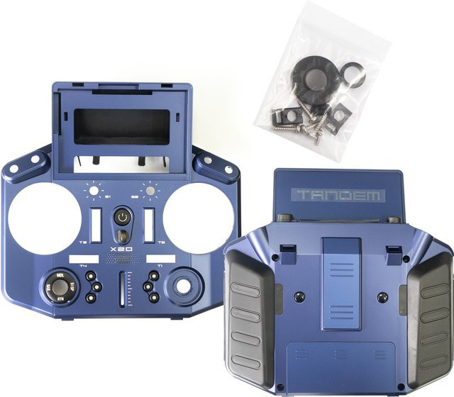 FrSky TANDEM X20/X20S Vorderschale und Rückenschale in Blau - Bild 1