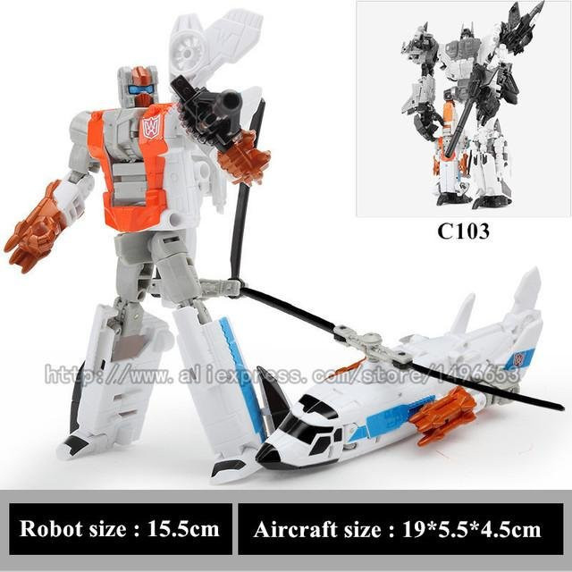 Yiran toy 1 G1 KO Transformationsspielzeug 5-in-1 Actionmodell, Dinosaurier-Roboter-Modell, ab 14 Jahren - Bild 1