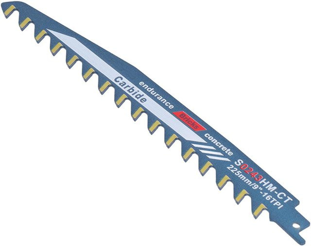 TOMTOP JMS Säbelsägeblatt mit Wolframkarbid-Legierung in Blau zum Schneiden von Holz und Zement (S0243HMCT) - Bild 1