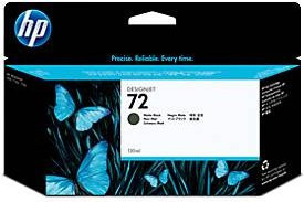 Original HP Tintenpatrone 72 Mattschwarz C9403A 130ml - Bild 1