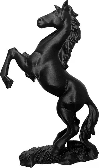 JETTING Pegasus-Skulptur als modernes Tierkunst-Dekor in Schwarz - Bild 1