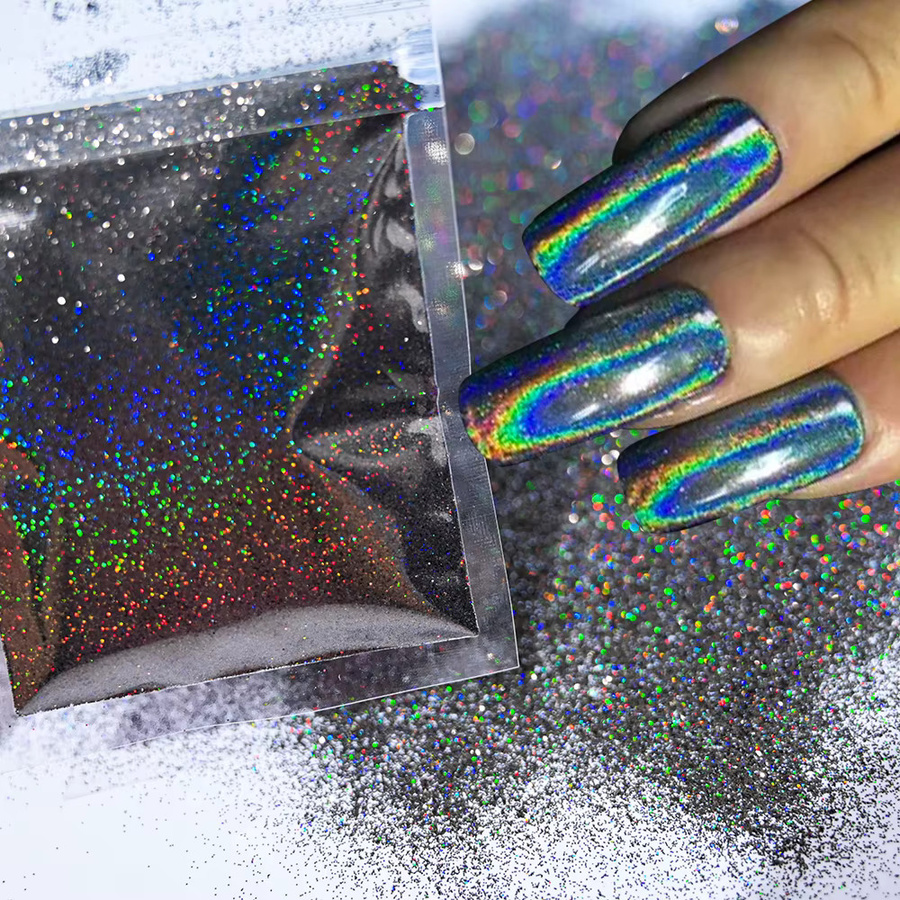 MingLee Nagelpigment Laser Chrome Glitter, Metallic, 10g/50g - Bild 3