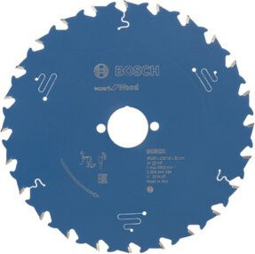 Bosch Kreissägeblatt Expert for Wood Carbide Tipped Blau Durchmesser: 200 mm, Bohrung: 32 mm, Dicke: 2,8 mm, 24 Zähne - Bild 1