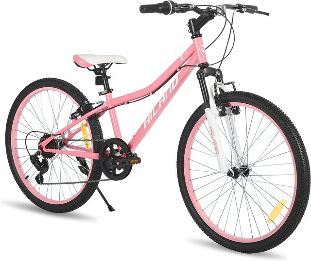 Hiland Mountainbike für Kinder, 24-Zoll, Vorderradaufhängungsgabel - Bild 1