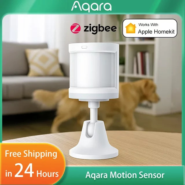 Aqara Bewegungssensor Intelligenter Körpersensor in Weiß mit ZigBee Gateway für Alexa, Mijia und Apple HomeKit - Bild 1