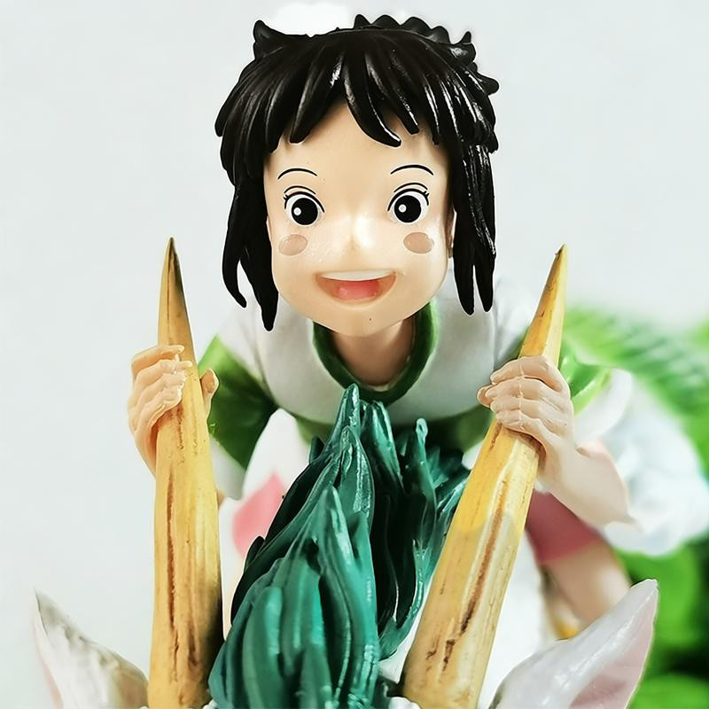 Yiran toy 1 Ogino Chihiro und Nigihayami Kohakunushi Anime Modell PVC Action Modell Puppe - Bild 3
