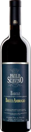 Paolo Scavino Barolo Bricco Ambrogio 2020, Rotwein, Nebbiolo, Italien, 0,75 l