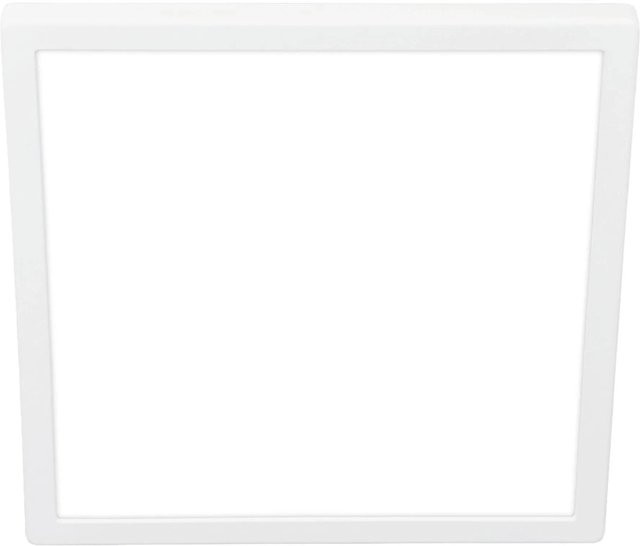 Briloner LED-Bad Deckenleuchte Kada Microwave in Weiß mit Bewegungsmelder und Dämmerungssensor, B/T/H: 29,5 x 29,5 x 2,8 cm - Bild 1