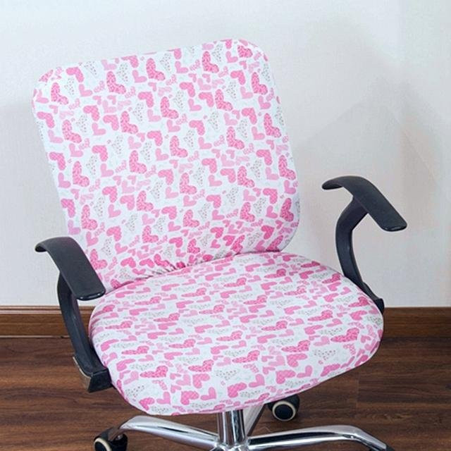 Housmife 2er-Set Universal Split Stuhlbezüge aus elastischem Spandex für Büro- und Esszimmerstühle, Schmutzabweisend - Bild 1