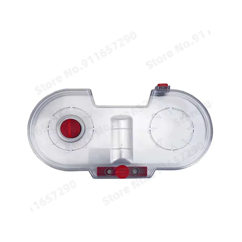 QIXIAO Elektrischer Wassertank mit 6 Wischtüchern für Dyson V7 V8 V10 V11 Staubsauger-Zubehör in Transparent - Bild 2