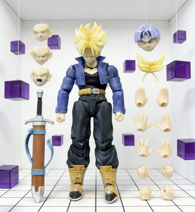 Bandai Dragon Ball Super Saiyan Trunks, Einzelfigur, Kunststoff, Bunt / Mehrfarbig - Bild 4