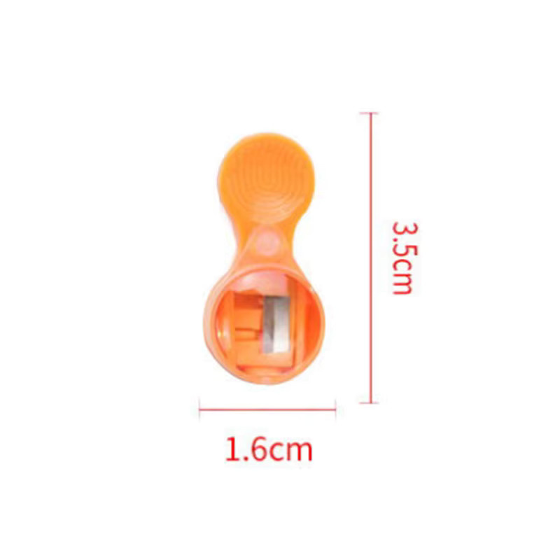 CHENJ 10er Set Mini Bleistiftspitzer für 2,0 mm Mine, Tragbare Kunststoff-Spitzer in Mehrfarben, ideal für Schule und Studium - Bild 2