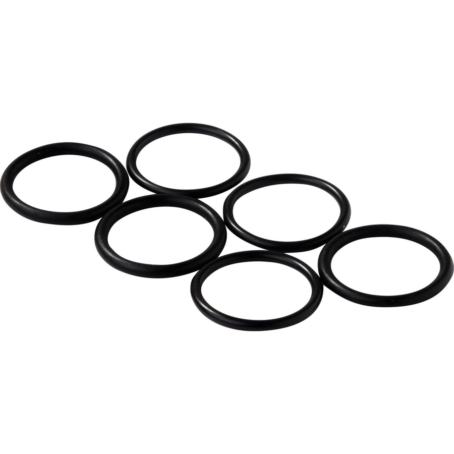 KÖRO O-Ring Dichtungsset für Hahnoberteil 1/2 Zoll, 6-teilig, Schwarz - Bild 2