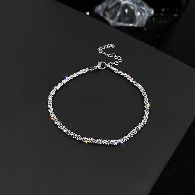 YIRAN Armband, Messing, Schwarz, Zirkonia, Kristall, Damen - Bild 1