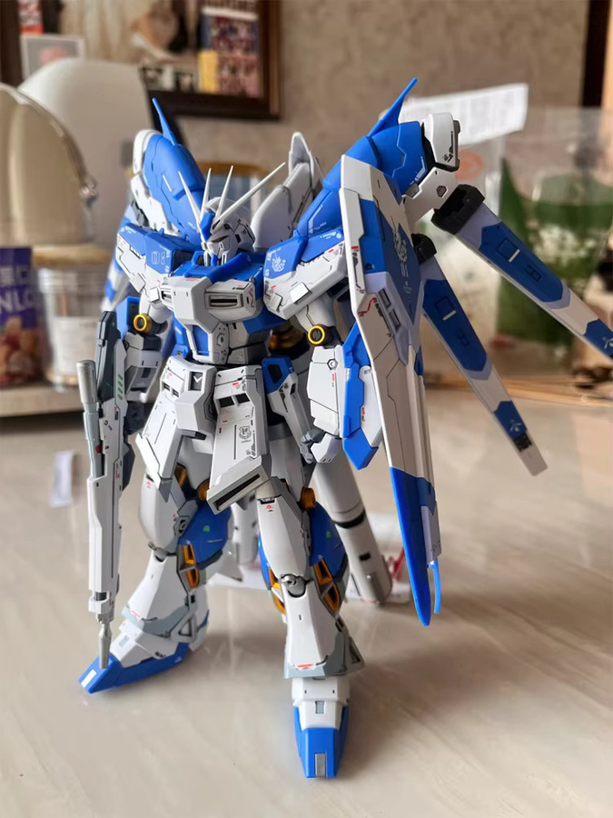 TAKARA TOMY GL RG 1/144 Hi-ν Amuro Ray Custom Mech, Bausatz, Actionfigur - Bild 4