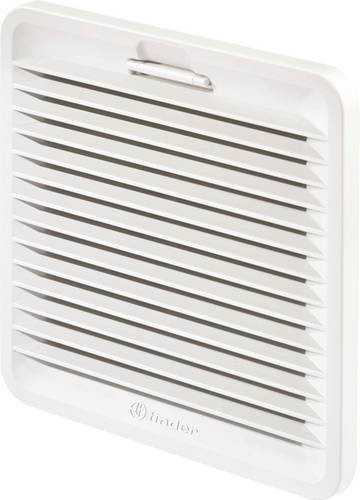 Finder Austrittsfilter 7F.02.0.000.4000 für Schaltschrank-Lüfter Baugröße 4, Weiß, B: 25,5 cm, H: 25,5 cm, T: 3,65 cm - Bild 1
