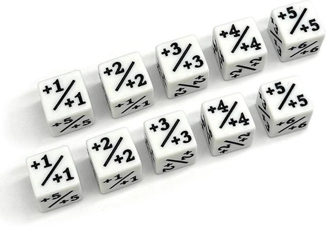 Binchi Magic The Gathering Würfel Zähler, 10-teiliges Set, ab 14 Jahren - Bild 1