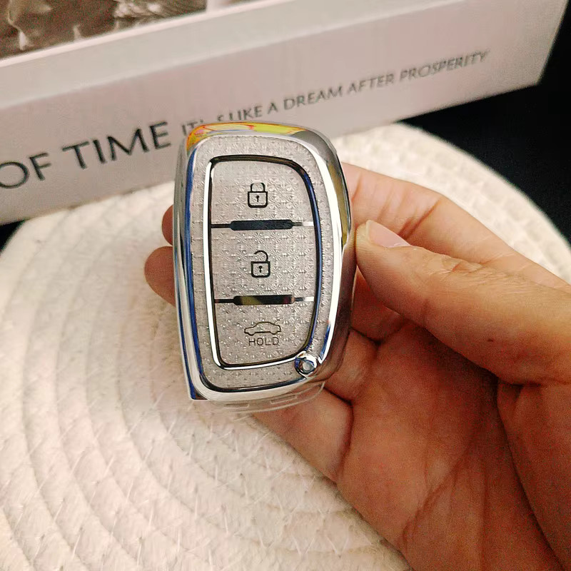 ICAR White Diamond TPU Autoschlüssel Schutzhülle für Hyundai Tucson Santa Fe Sonata Elantra Creta I10 I30 I40 - Bild 2
