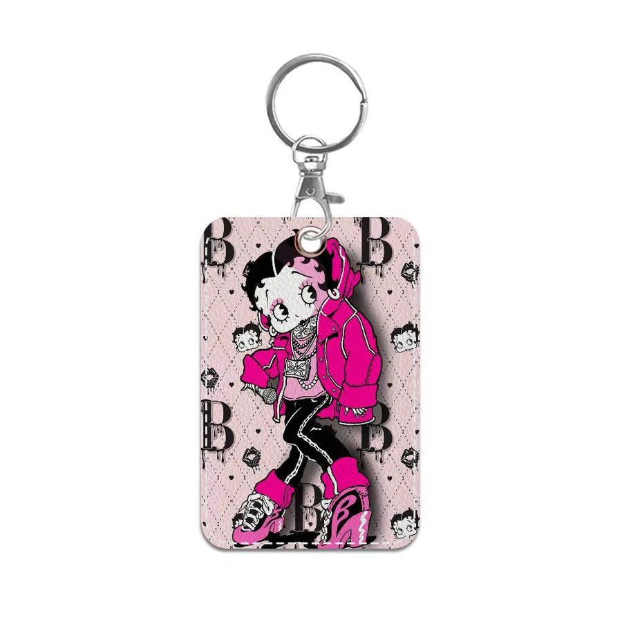 B-Betty Schlüsselanhänger Kartenhalter, PU-Leder, Unisex - Bild 7