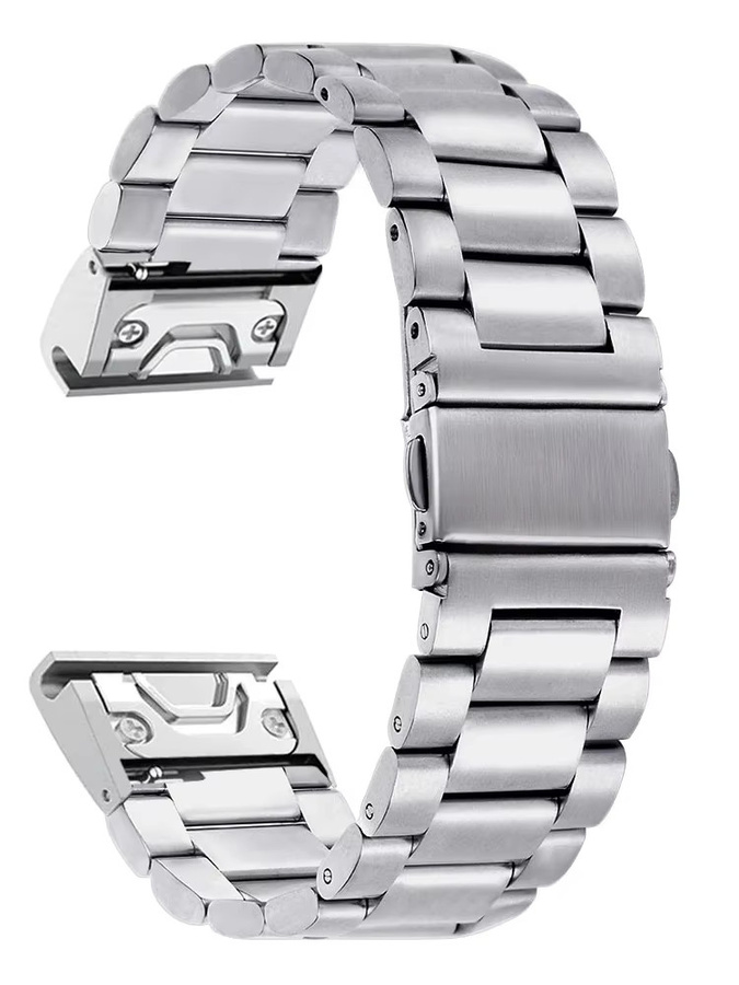 asukaband Uhrenarmband Edelstahl, Silber, Unisex - Bild 4
