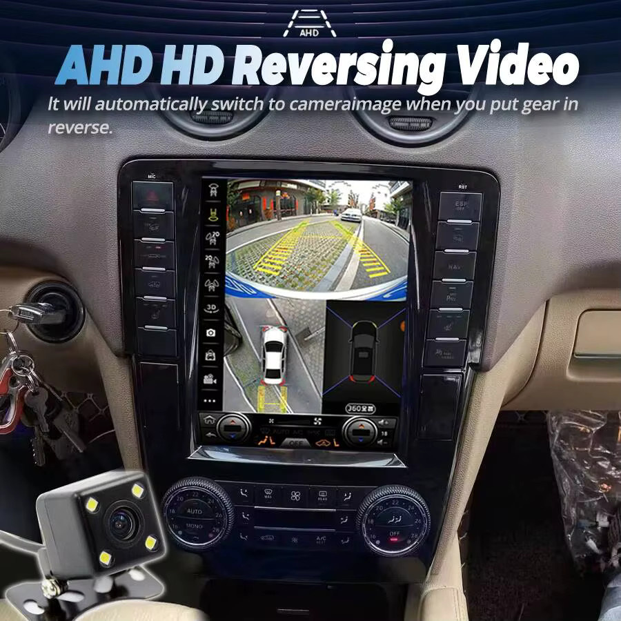 NAVIRIDER Android Autoradio mit 9,7 Zoll Display für Mercedes Benz ML W164 und GL X164 inklusive GPS und Carplay in Schwarz - Bild 2