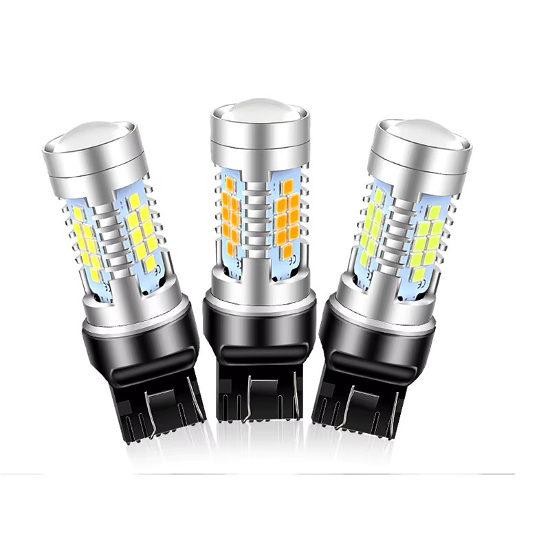 APMATAUTO 2er Set T20 7440 W21W W21/5W 7443 LED Autolampen mit 30-SMD für Bremslicht und Tagfahrlicht - Bild 6