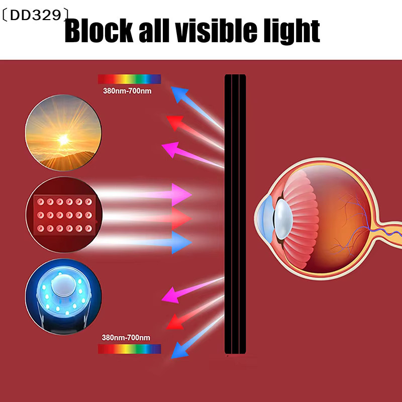 JETTING Schutzbrille mit rotem LED-Infrarotlicht, UV-blockierend - Bild 5