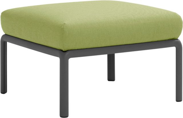 Nardi Komodo Pouf Gartenmöbel in Grün aus wetterfestem Kunststoff - Bild 1
