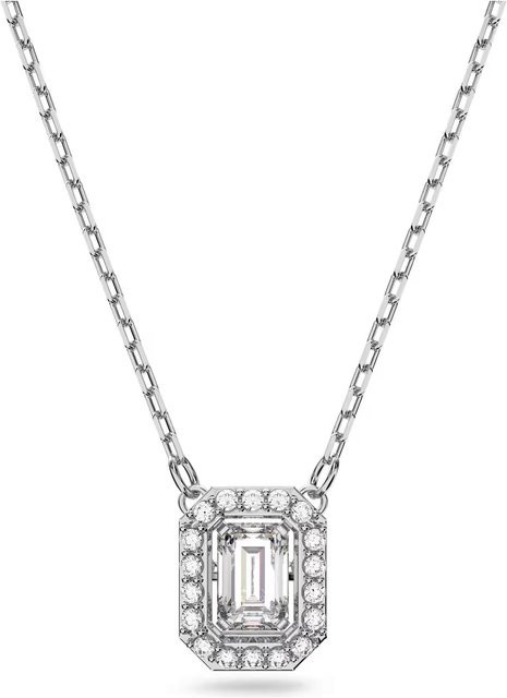 Swarovski Halskette, Platin, Weiß, Kristall, Damen - Bild 1