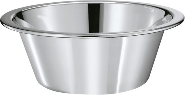 Rösle Konische Schüssel mit bordiertem Rand aus Edelstahl in Silber, Volumen: 56 ml, Höhe: 12,5 cm - Bild 1