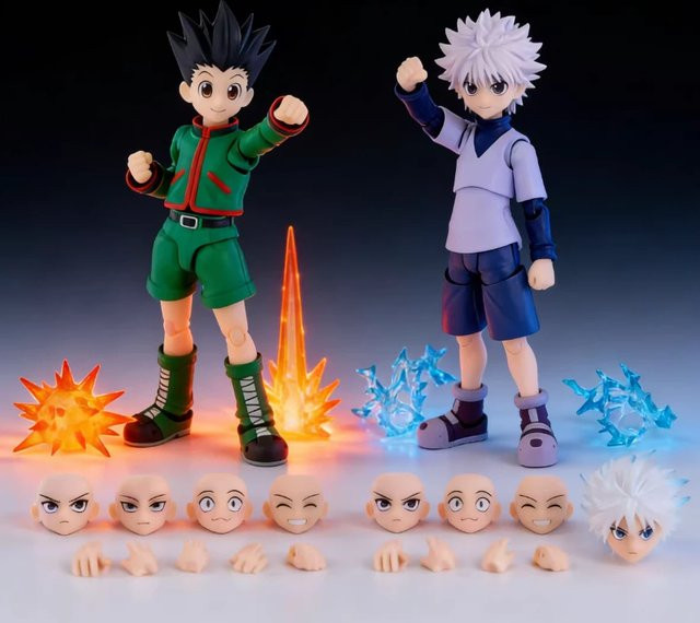 Bandai Hunter X Hunter Gon Freecss Killua Zoldyck KO Version, Actionfigur - Bild 1