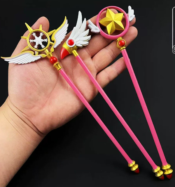 Bandai Sakura Vogelkopf-Zauberstab, Metall-Edition, Zubehör, Fantasy - Bild 1