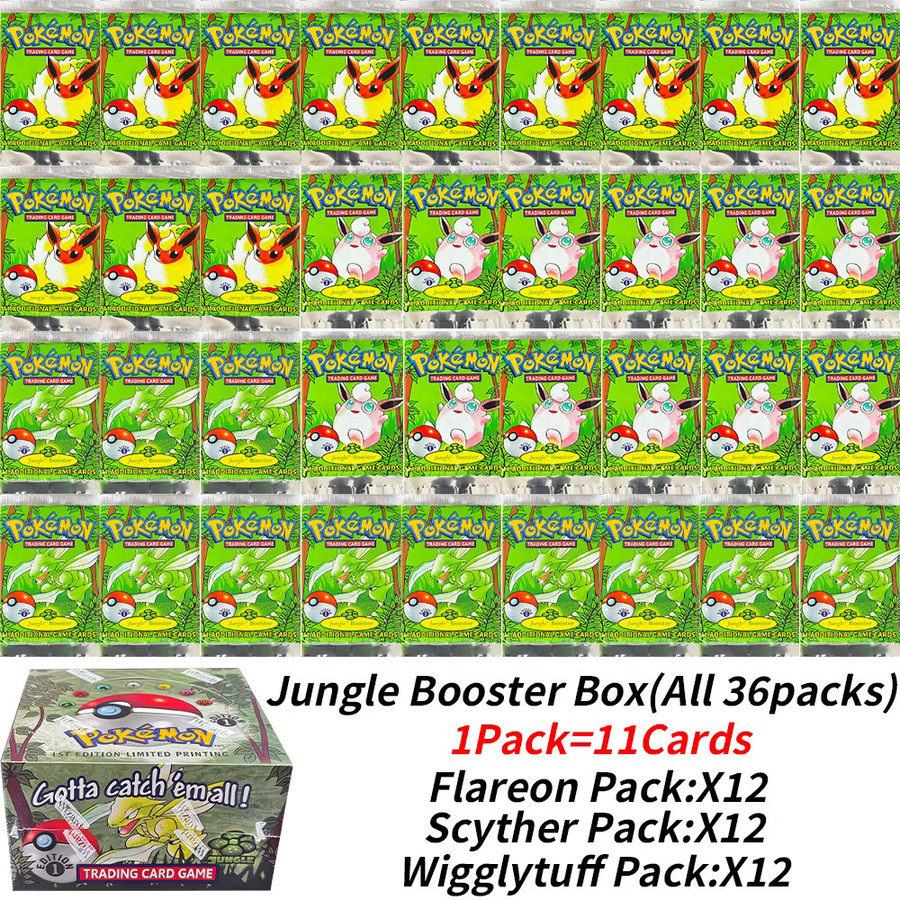 Keeppley PKM 1999 Jungle EN Booster Pack, Nachfüllpack, ab 10 Jahren - Bild 3