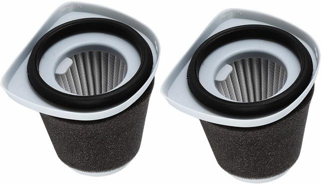 2er-Set Ersatzfilter in Weiß passend für Haier Handstaubsauger ZL601R und ZL601A - Bild 1