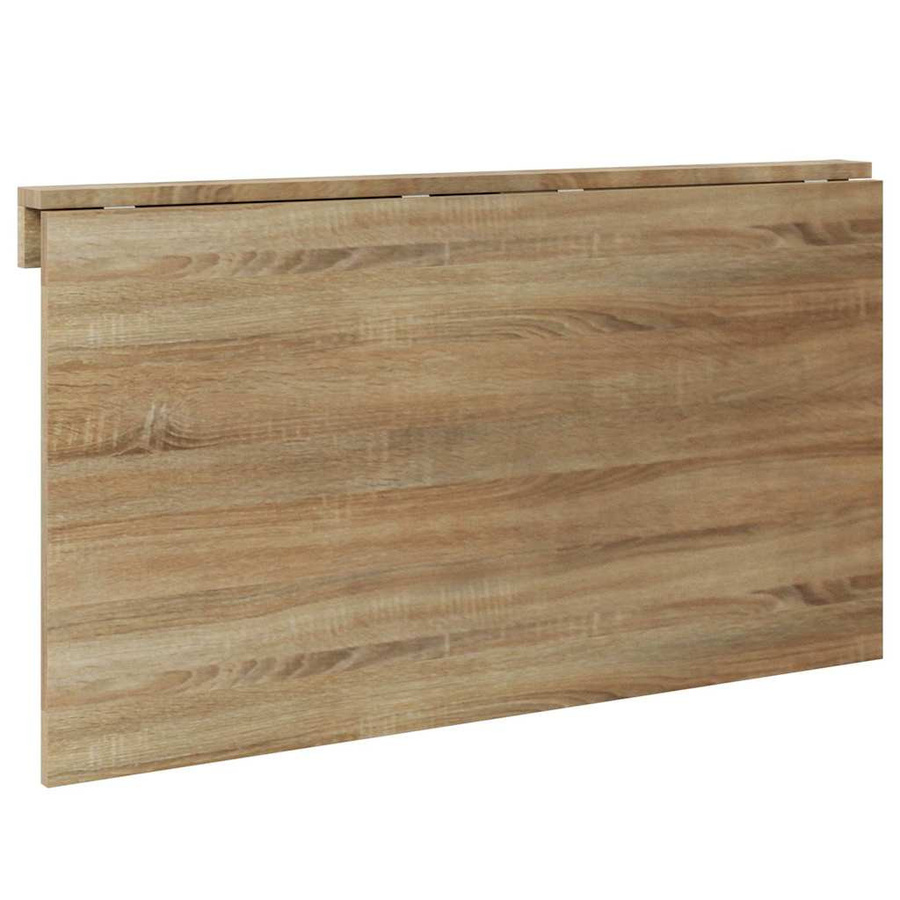 vidaXL Wandklapptisch aus Holzwerkstoff in Braun, B/T: 100 x 60 cm - Bild 3