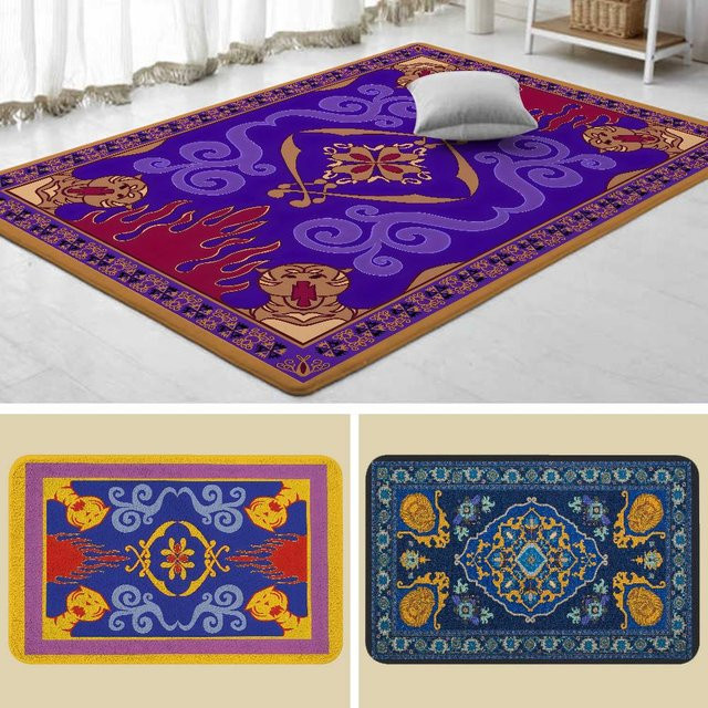 Aladdin Orient Teppich-Bodenmatte als saugfähige Fußmatte für Badezimmer, Küche oder Eingangsbereich, B/T: 60 x 40 cm - Bild 1